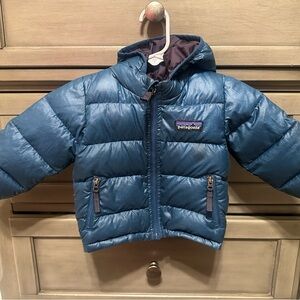 Patagonia Teal Infant Puffer Jacket